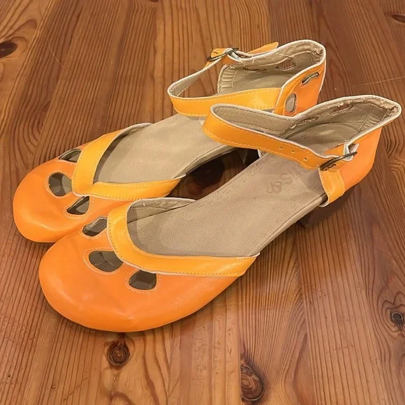 Lostis Chunky women's shoes sandals plus size leather shoes size 43 - Picture 5 of 13